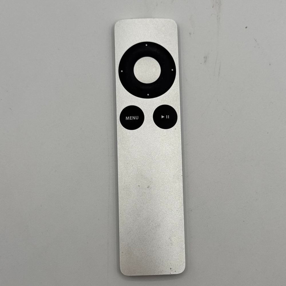 Apple Remote A1294 Silver Aluminum for Apple TV 2nd 3rd Gen Mac iPod Dock